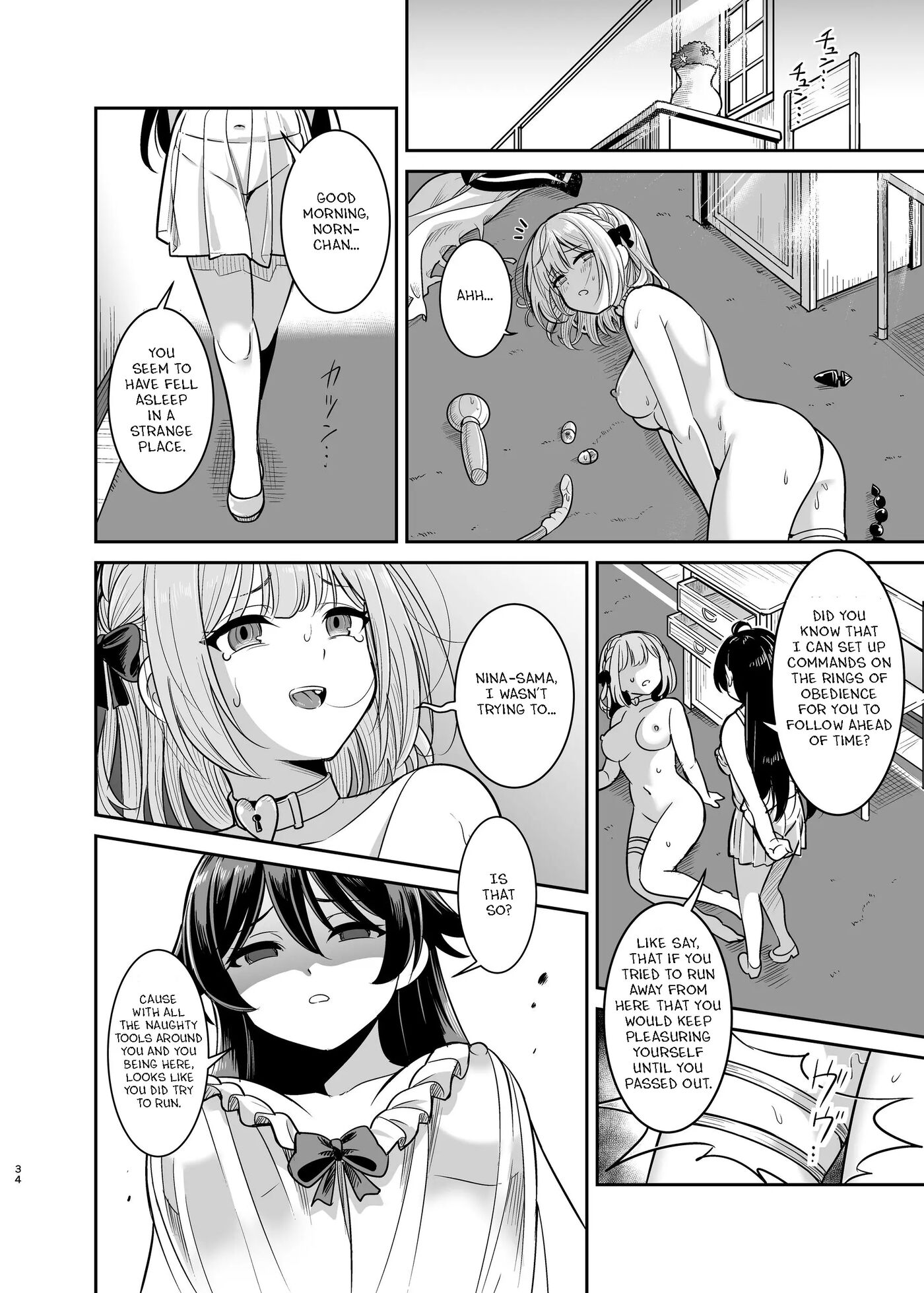 Yandere Mistress Sex Slave Education ~noble Who Buys Childhood Friend~ Chapter 1000 Page 33